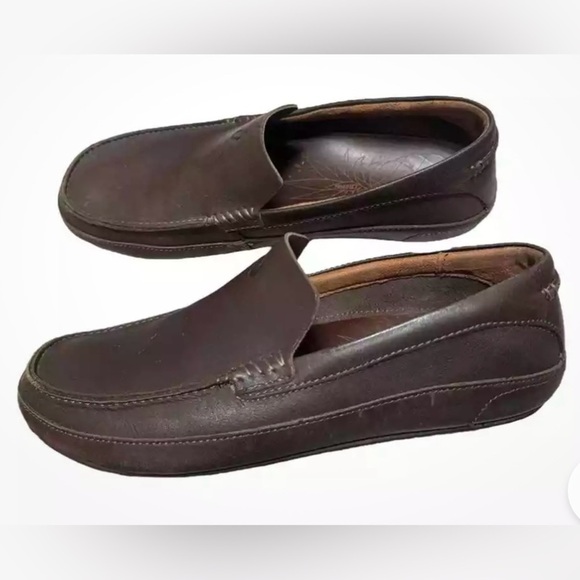 Olukai Other - Olukai Kulana leather brown loafers SZ 13 NWOT